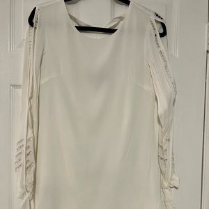 Lulu's White Shift Mini Dress